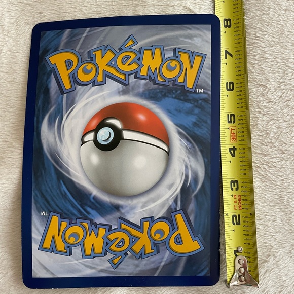 Lot of four oversized Pokemon Collectable Cards - Picture 4 of 9